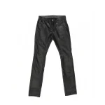 VIVET Slim Fit Leather Pants