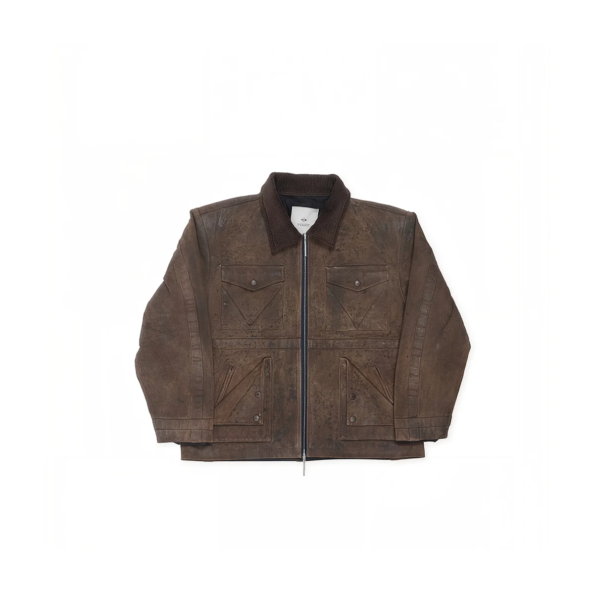 UMBER-CARGO-JACKET_01 VIVET Cargo Jacket - Umber - Image 1